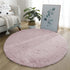 Round Fluffy Plush Carpet for Home Living Room Decor Thick Area Rugs Velvet Floor Mats